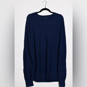 Men’s J Crew Navy Blue100% Cotton Sweater